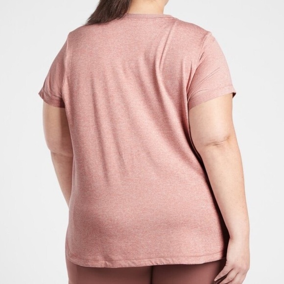 Athleta Uptempo Tee shirt short sleeve preloved size 3X - Picture 4 of 7